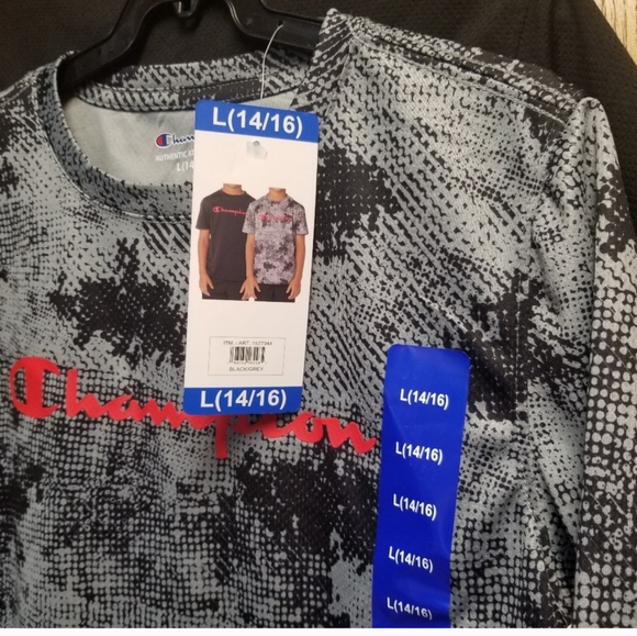 Champion Boy’s 2-Pack Performance Graphic Tee Set youth boys - Picture 4 of 6